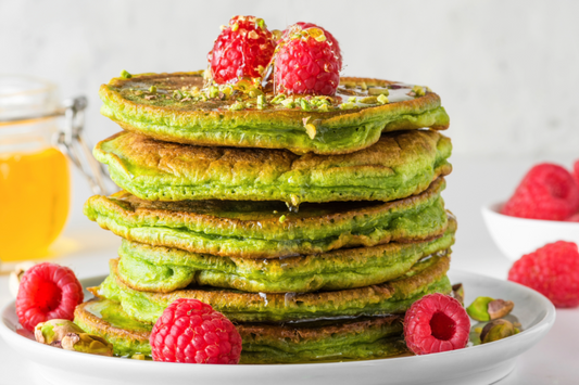 Pistachio Pancakes