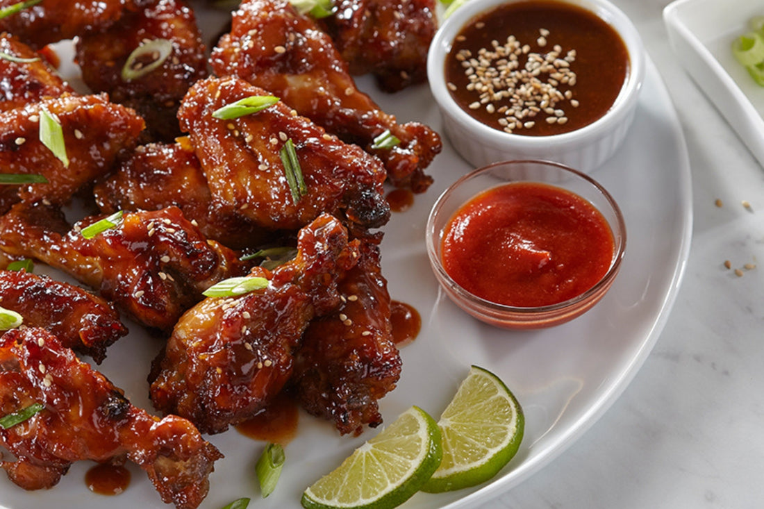 Slow Cooker Honey Sriracha Chicken Wings