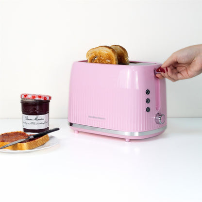 Hamilton Beach Miami 2 Slice Toaster Flamingo Pink