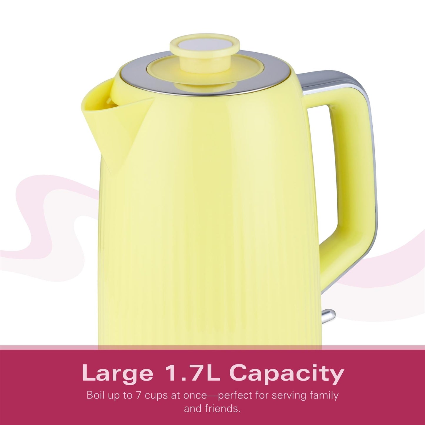 Hamilton Beach Miami 1.7L Kettle Banana Split