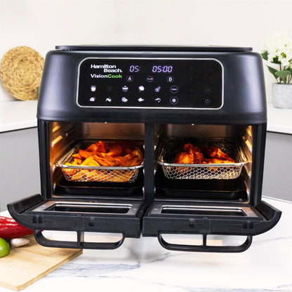 Hamilton Beach VisionCook 11L Digital Dual Air Fryer Oven