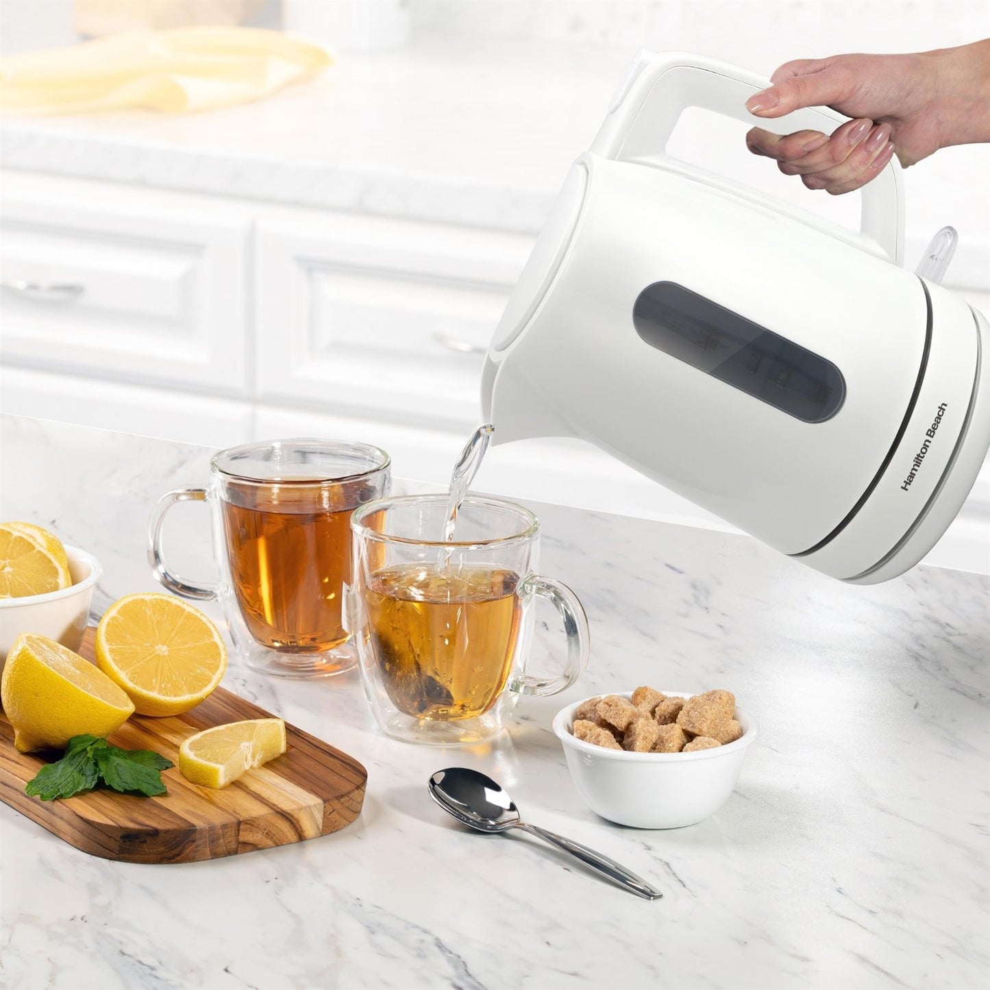 Hamilton Beach Compact 1L Kettle White