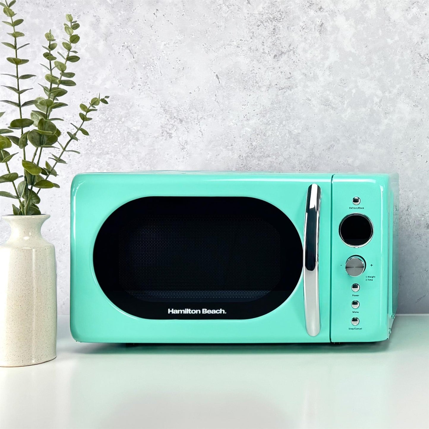 Hamilton Beach 20L Retro Mint Microwave