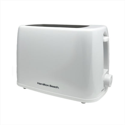 Hamilton Beach Essential 2 Slice White Plastic Toaster