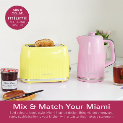 Hamilton Beach Miami 2 Slice Toaster Flamingo Pink