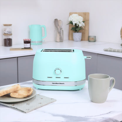 Hamilton Beach Ella 2 Slice Matte Mint Toaster