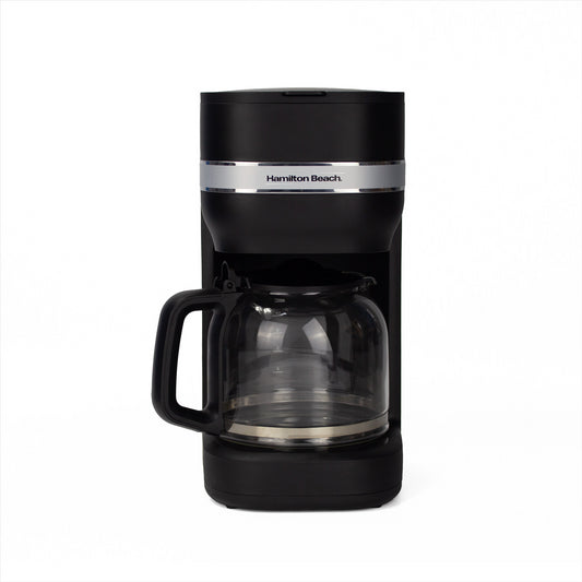 Hamilton Beach Ella 1.5L Matte Black Filter Coffee Machine