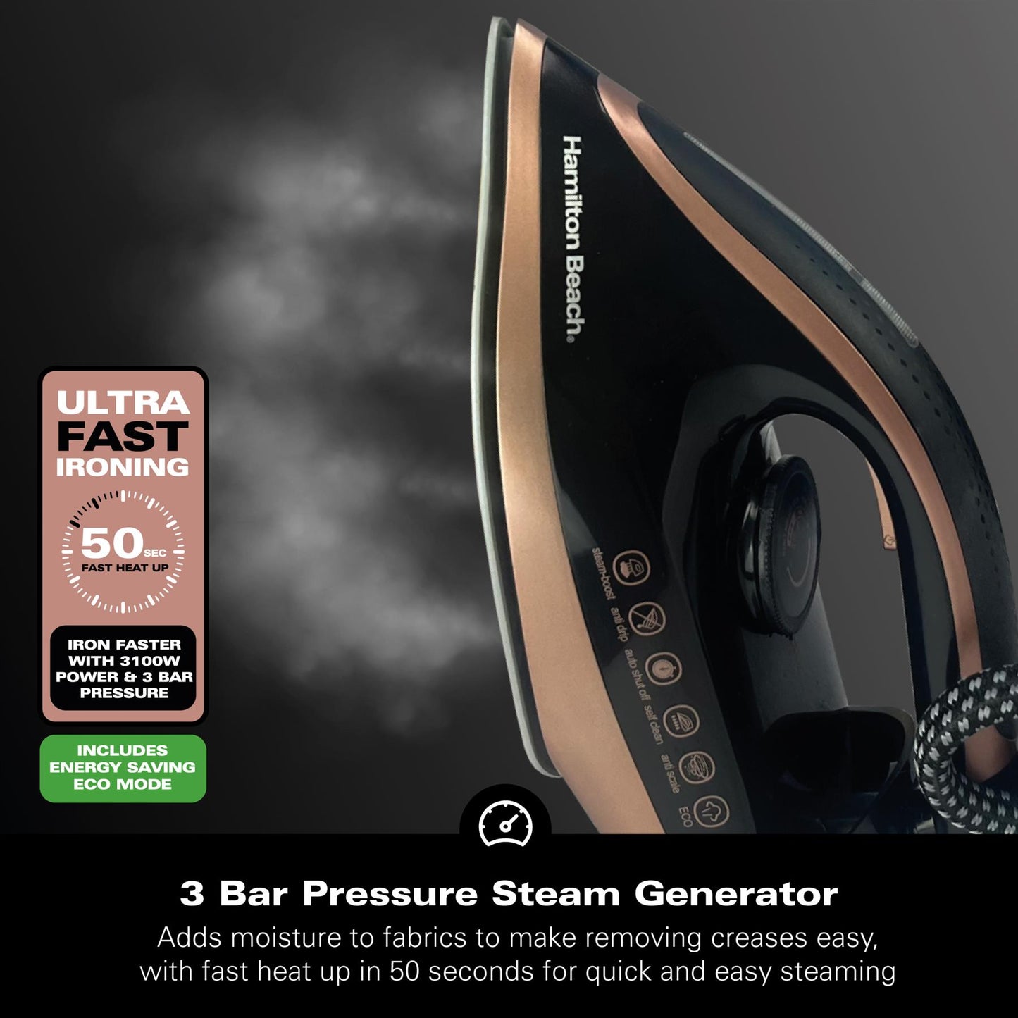 Hamilton Beach Pro Care Steam Generator Iron