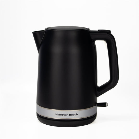 Hamilton Beach Ella 1.7L Matte Black Kettle