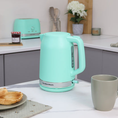 Hamilton Beach Ella 1.7L Matte Mint Kettle